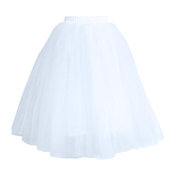 Ladies Tea Length Tulle Skirt