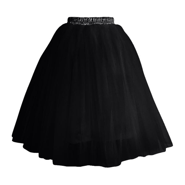 Ladies Tea Length Tulle Skirt